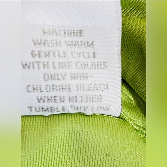 Alpine Design Lime Green Half‎ Zip Pullover - Picture 5 of 5